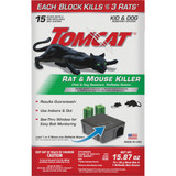 TOMCAT Refillable Bait Station Rat & Mouse Killer (15-Refill) 0370910
