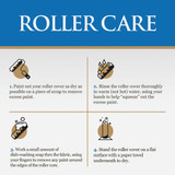 Linzer Pro Edge 6 In. x 3/8 In. Mini Microfiber Roller Cover (2-Pack)