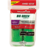 Wooster Jumbo-Koter 4-1/2 In. x 3/8 In. Flocked Mini Foam Roller Cover (2-Pack)