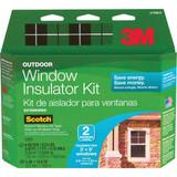 3M 62 In. x 84 In. Outdoor Window Insulation Kit (2-Pack)