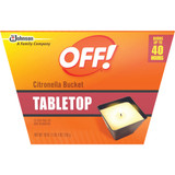 OFF! 18 Oz. 1-Wick Tabletop Citronella Candle 70801