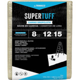 Trimaco SuperTuff 8 Oz. 12 Ft. x 15 Ft. Heavyweight Canvas Drop Cloth 58903