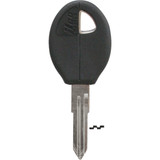 ILCO Nissan Nickel Plated Automotive Key, DA31-P / DA31P (5-Pack) IAJ00000762