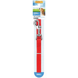 Lupine 3-4 In. x 4 Ft. Traditional Solid Red Dog Leash 22507 810411