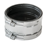 Black Swan 4 In. Neoprene No-Hub Coupling with Stainless Steel Clamps 21140