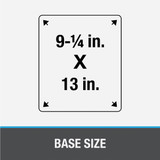 Oatey No-Calk 1-1-4 In. to 1-1-2 In. Thermoplastic Roof Pipe Flashing 11898 436736