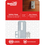National Hardware 1-3/4 In. Zinc Non-Swivel Safety Hasp