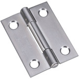 National 2 In. Stainless Steel Narrow Tight-Pin Hinge (2-Pack) N348987
