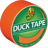 Duck Tape 1.88 In. x 15 Yd. Colored Duct Tape, Neon Orange 1265019