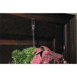 Adams 12 In. Over-The-Door Resin Wreath Hanger