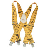 Custom Leathercraft Ruler Pattern Work Suspenders 110RUL