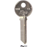 ILCO Yale Nickel Plated House Key, Y4 / 998 (10-Pack) AL4500400B