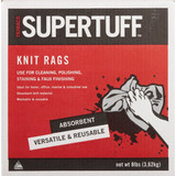 Trimaco SuperTuff 8 Lb. White Knit Staining Rags