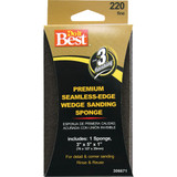 Do it Best Premium Wedge 3 In. x 5 In. x 1 In. 220 Grit Fine Sanding Sponge