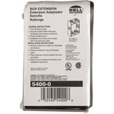 Bell 6-Outlet 1/2 In. NPT Die-Cast Aluminum Weatherproof Outdoor Box Extension Adapter