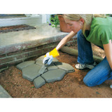 Quikrete Plastic Mold Reusable 2 Ft. Concrete Mold, Country Stone 692132 267112