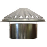 S & K Galvanized Steel 5 In. x 9-1/2 In. Vent Pipe Cap D-285