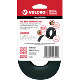 VELCRO Brand One-Wrap 3-4 In. x 12 Ft. Black Multi-Use Hook & Loop Roll 90340 638846
