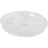 Best Garden 12 In. Clear Vinyl Flower Pot Saucer 704342 Pack of 25