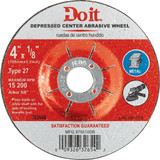 Do it Type 27 4 In. x 1/8 In. x 5/8 In. Metal Cut-Off Wheel 975510DB