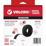 VELCRO Brand One-Wrap 1-1-2 In. x 30 Ft. Black Multi-Use Hook & Loop Roll 91372 616355