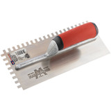 Marshalltown 1/4 In. x 3/8 In. Square Notched Trowel 15806