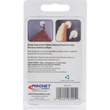 Master Magnetics 1-1-4 in. 14 Lb. Magnet Hooks (2-Pack) 07291 352330