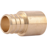 SharkBite 3/4 In. Male Sweat x 3/4 In. CF Brass PEX Adapter UC608LFA