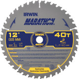 Irwin Marathon 12 In. 40-Tooth General Purpose Circular Saw Blade 14080