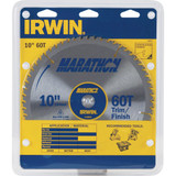 Irwin Marathon 10 In. 60-Tooth Trim/Finish Circular Saw Blade