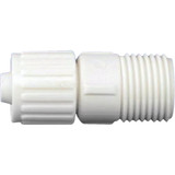 Flair-It 3/8 In. x 1/2 In. Poly-Alloy Male Pipe Thread Adapter 16870