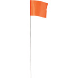 Empire 21 In. Steel Staff Orange Marking Flags 78-002