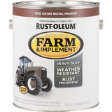 Rust-Oleum 1 Gallon Red Oxide Metal Primer Gloss Farm & Implement Enamel 280171