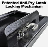 Mail Boss Mail Manager Black Steel Locking Security Post Mount Mailbox 7506 240322