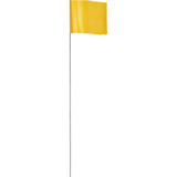 Empire 21 In. Steel Staff Yellow Marking Flags 78-004