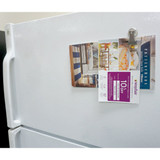 Master Magnetics 1 In. Dia. Chrome Magnetic Note Holder Clip (2-Pack) 07219 352349