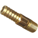 Simmons 1 In. MIP Brass Hose Barb Reducing Adapter MAB-4