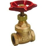 ProLine 1/2 In. FIPS x 1/2 In. FIPS Forged Brass Gate Valve 100-203NL