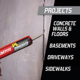 Loctite Pl 10.2 Oz Limestone Gray Concrete Sealant 1618522 276251