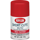 Krylon Short Cuts 3 Oz. High-Gloss Enamel Spray Paint, Red Pepper SCS-033 770118