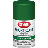 Krylon Short Cuts 3 Oz. High-Gloss Enamel Spray Paint, Leaf Green SCS-046 770156
