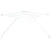 ClosetMaid 12 In. Shelf & Rod Wire Closet Corner Shelf Kit, White 2106600 235385