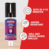 LOCTITE 0.85 Oz. Plastic Epoxy