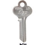ILCO Lori Nickel Plated House Key, LO1 / X1014L (10-Pack) AL0109600B