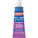 LOCTITE 1 Oz. Clear Vinyl, Fabric, & Plastic Flexible Repair Adhesive 1360694 358115