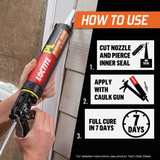 Loctite PL S40 10 Oz. Polyurethane Window, Door, & Siding Sealant, White