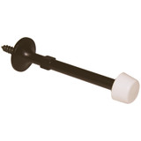 Ultra Hardware 3 In. Oil Rubbed Bronze Self-Start Rigid Door Stop 61712