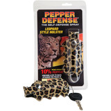 Pepper Defense 10% Pepper .5 oz Leopard Self-Defense Spray PD-2L