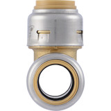 SharkBite 1-2 In. x 1-2 In. x 1-2 In. Brass Push-to-Connect Tee UR362A 461930