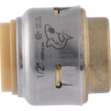 SharkBite 1-2 In. Push-to-Connect Brass End Push Cap UR514A 462001